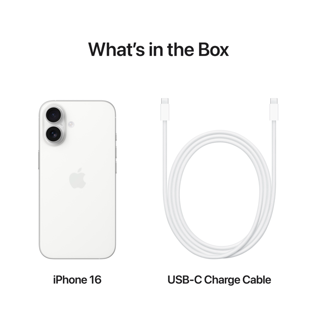 iPhone 16 256GB White - MYEF3ZD/A | Apex iPhone 16 256GB White - MYEF3ZD/A | Apex